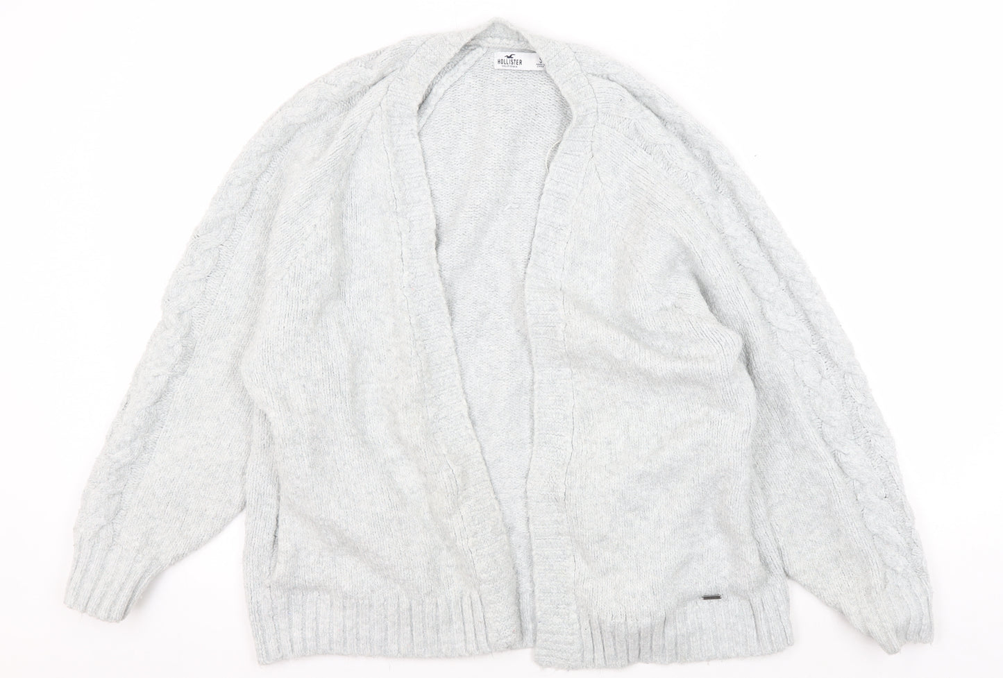 Hollister Women's Grey Cardigan Knit S