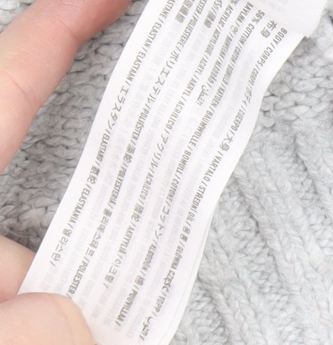 Hollister Women's Grey Cardigan Knit S