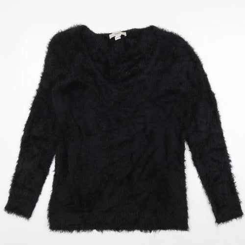 Heine Women's Black Long Sleeve Jumper Size 16