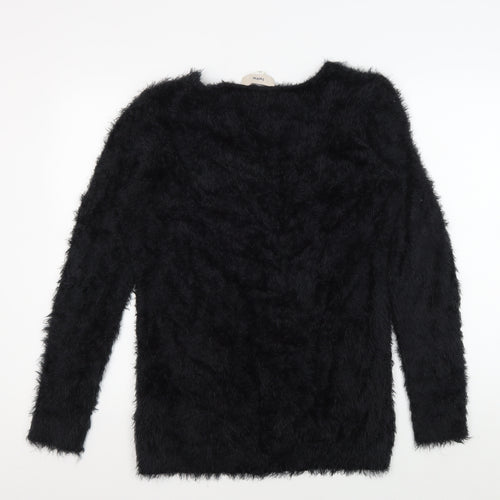 Heine Women's Black Long Sleeve Jumper Size 16