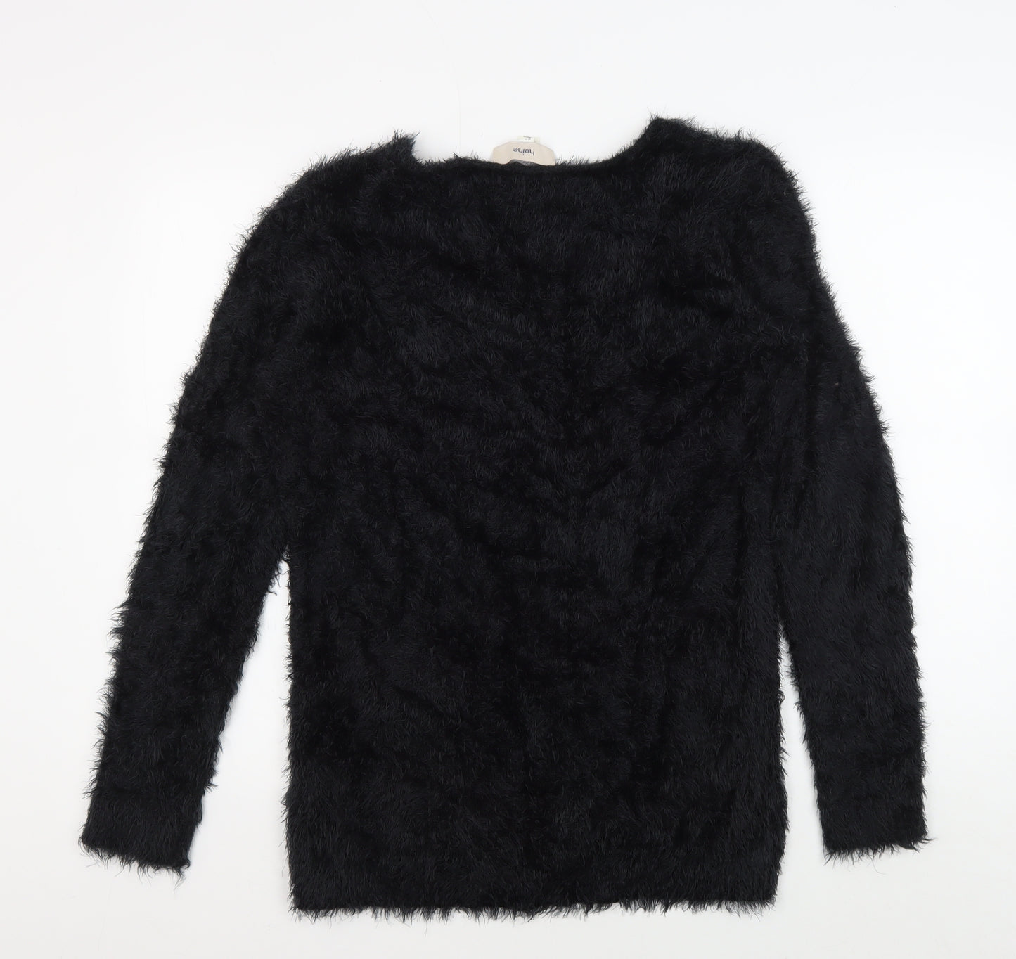 Heine Women's Black Long Sleeve Jumper Size 16