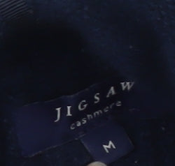 Jigsaw Women's Blue Cashmere Roll Neck Jumper M