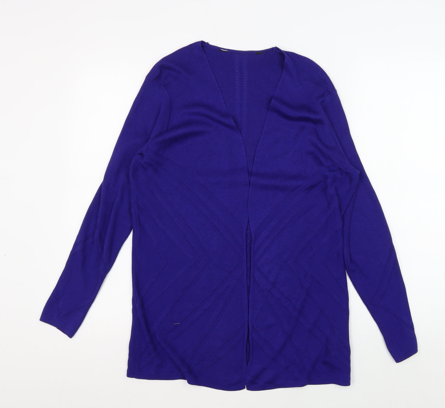 Debenhams Women's Blue Cardigan Size 14 V-Neck