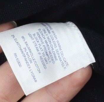 Lands' End Women's Black Cardigan S