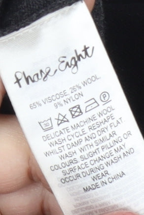 Phase Eight Women's Black Grey M Jumper