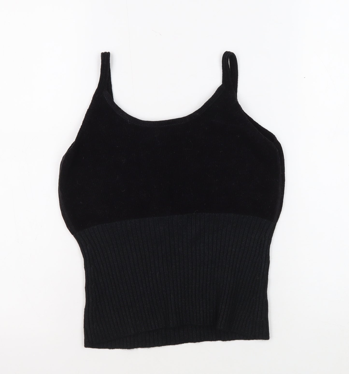 August Silk Women's Black Camisole Tank Top Size 2
