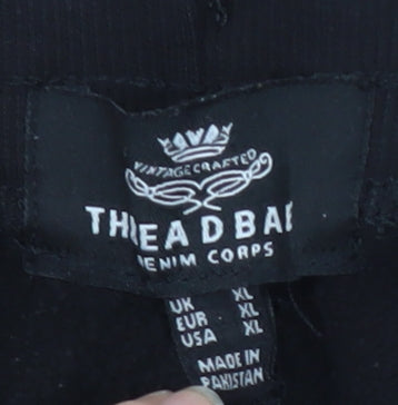 Threadbare Men's XL Black Athletic Shorts