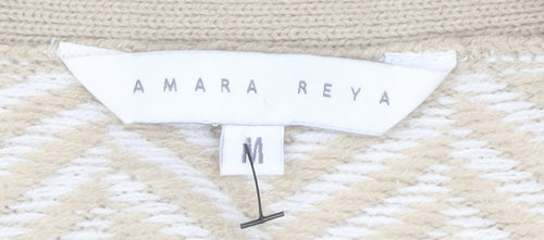 Amara Reya Women's Beige Cardigan - Size M
