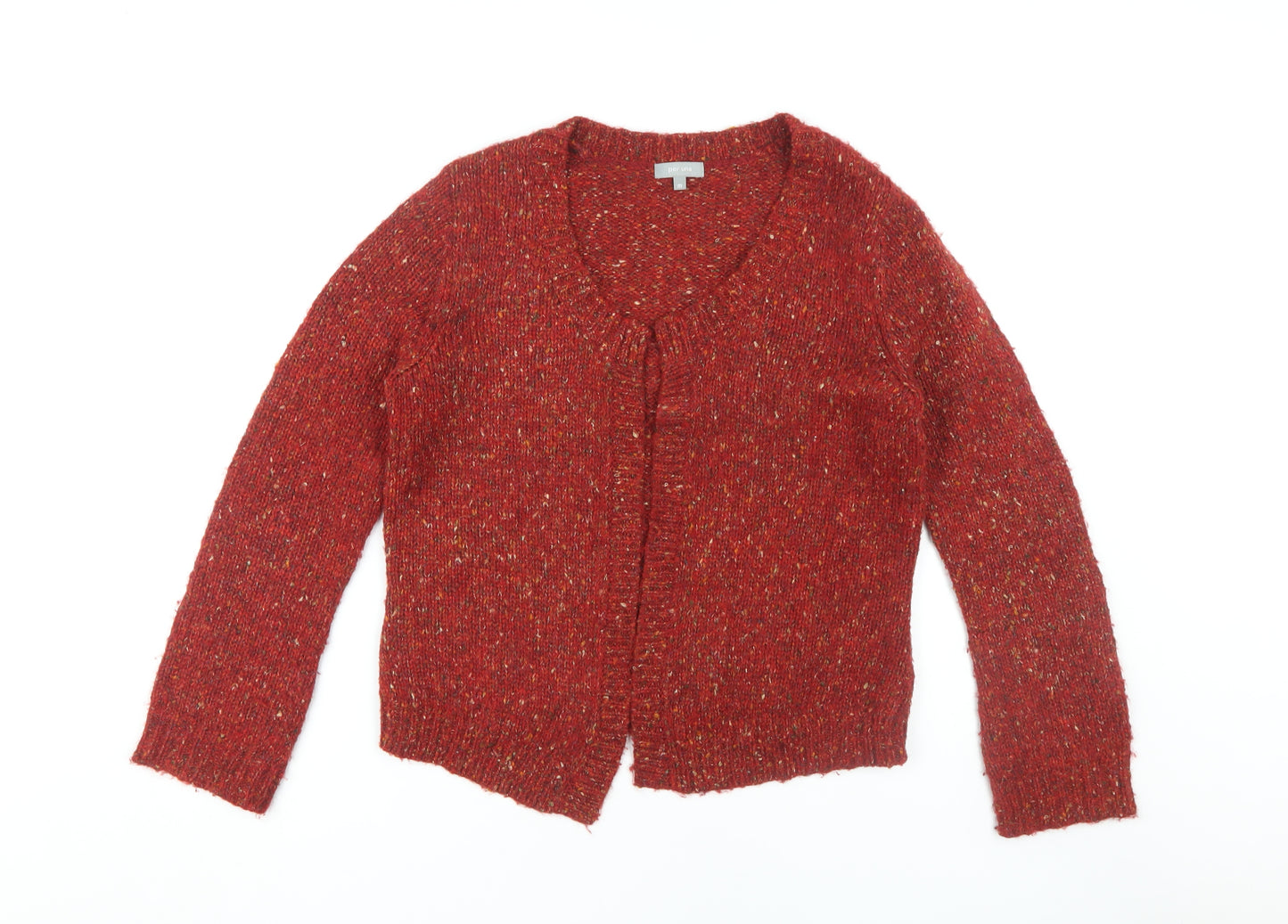 Marks and Spencer Women's Red Cardigan Medium