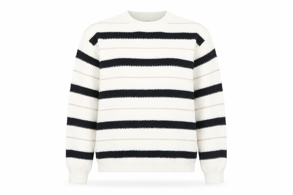 Marks & Spencer Women's M Striped Pullover Jumper