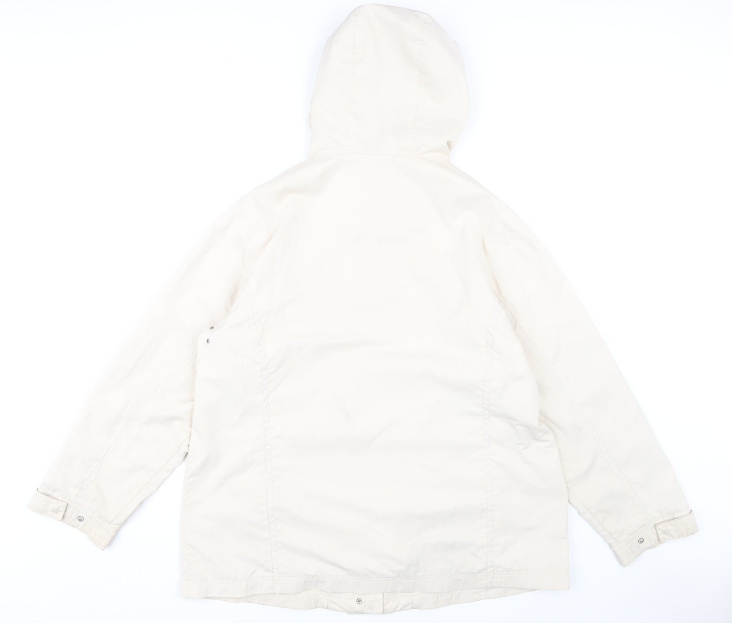 Gray & Osbourn Beige Hooded Women's Parka Size 16