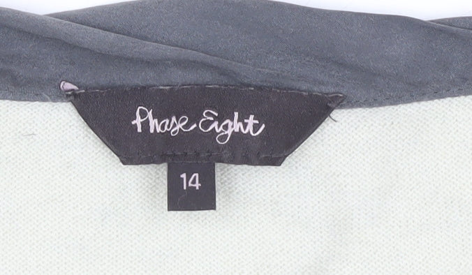 Phase Eight Grey Striped Women's Dress Size 14