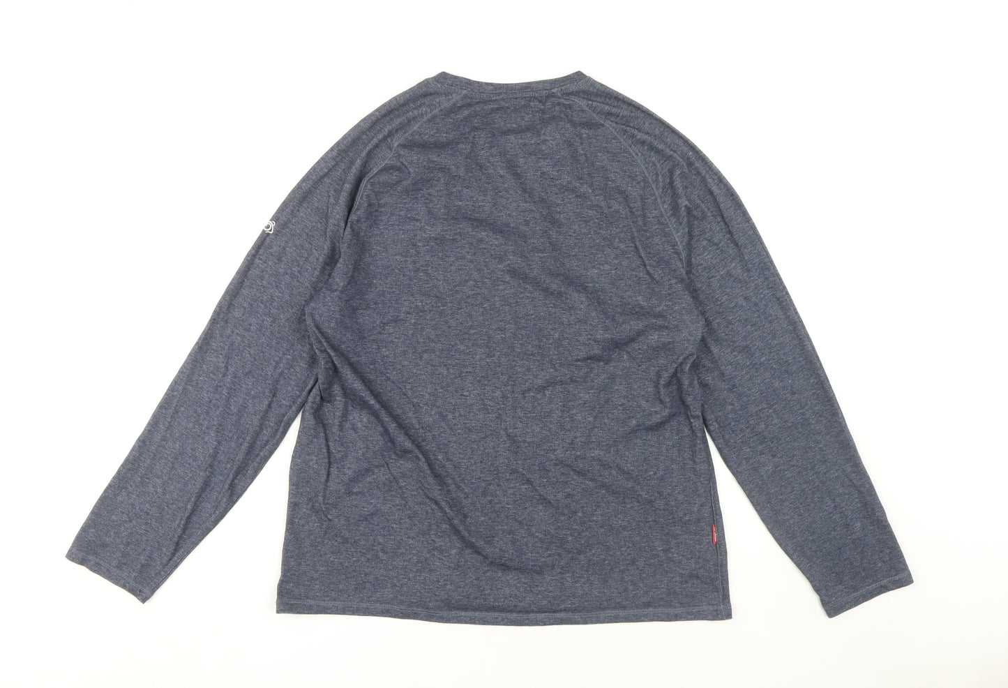 Craghoppers Men’s Grey Long Sleeve T-Shirt Size L