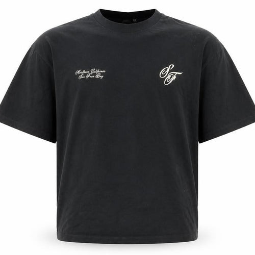 ASOS Men's Black T-Shirt, L, Short Sleeve, Cotton