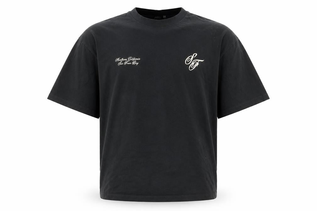ASOS Men's Black T-Shirt, L, Short Sleeve, Cotton