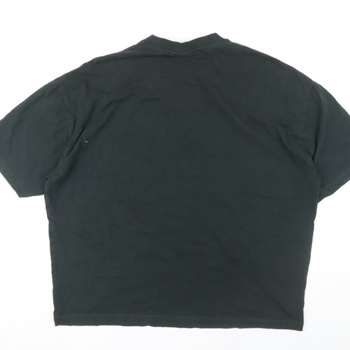 ASOS Men's Black T-Shirt, L, Short Sleeve, Cotton