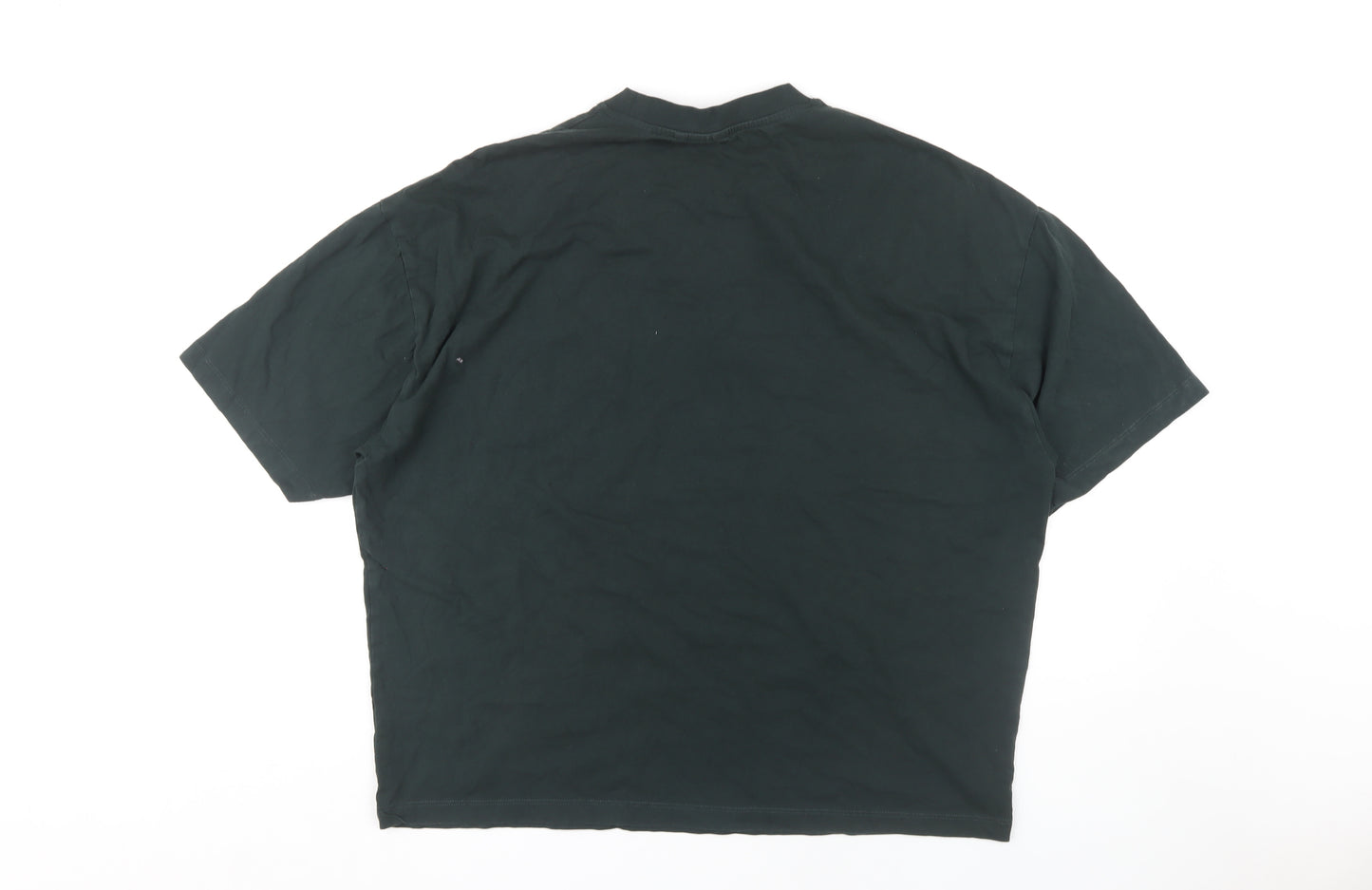 ASOS Men's Black T-Shirt, L, Short Sleeve, Cotton