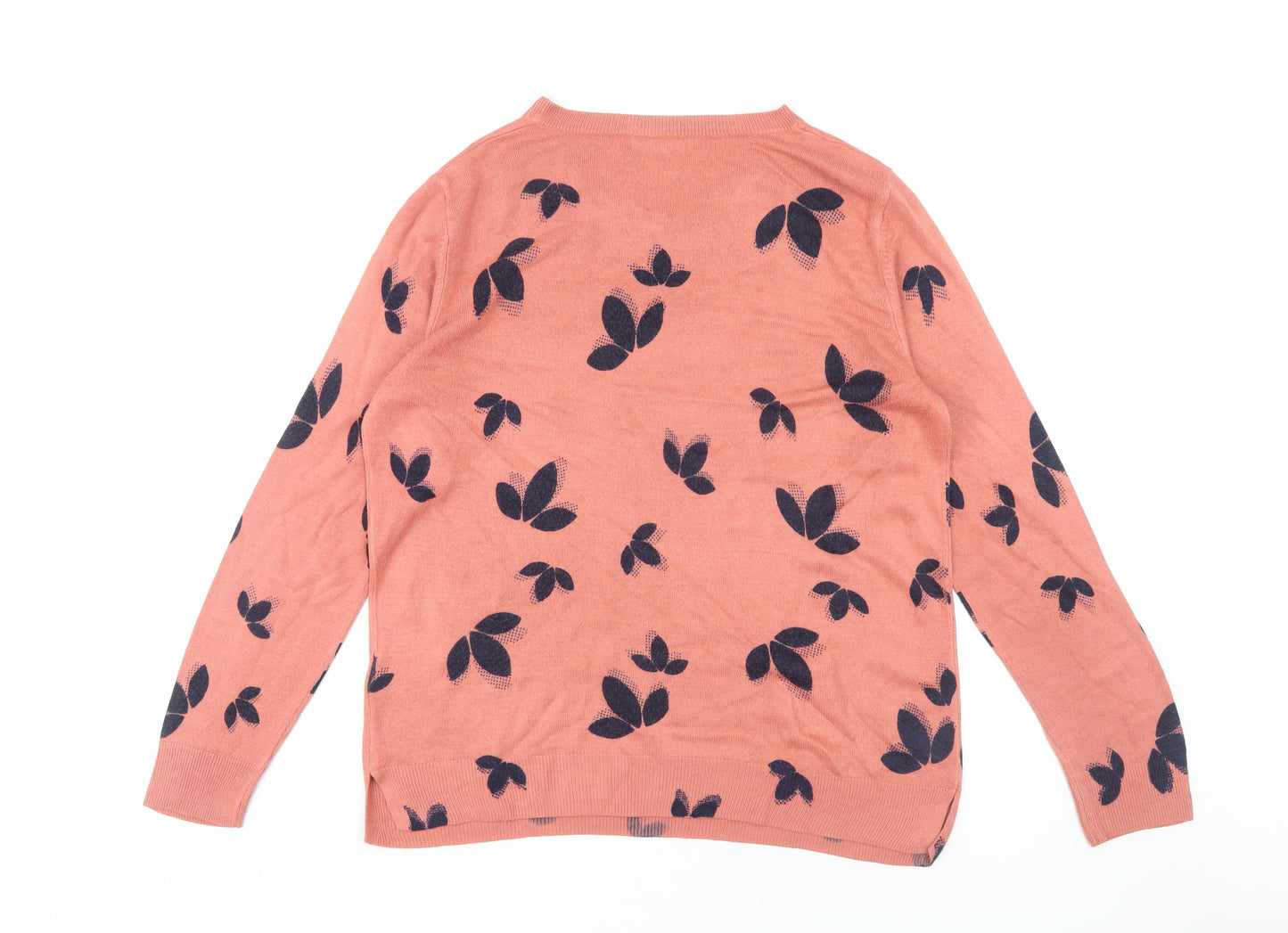Marks & Spencer Women’s Pink 16 Floral Jumper