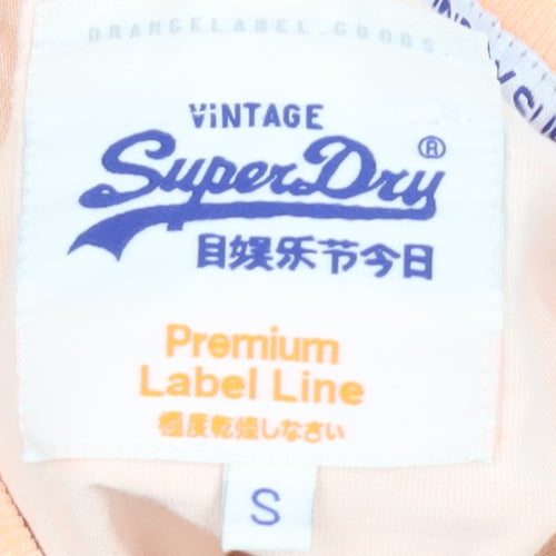 Superdry Men's Orange Vintage Graphic T-Shirt, S