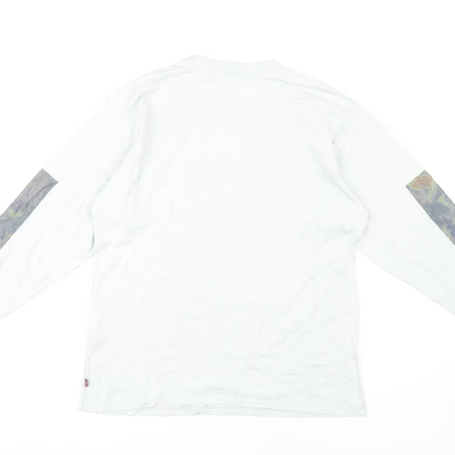 Levi's Women's White XS Long Sleeve T-Shirt