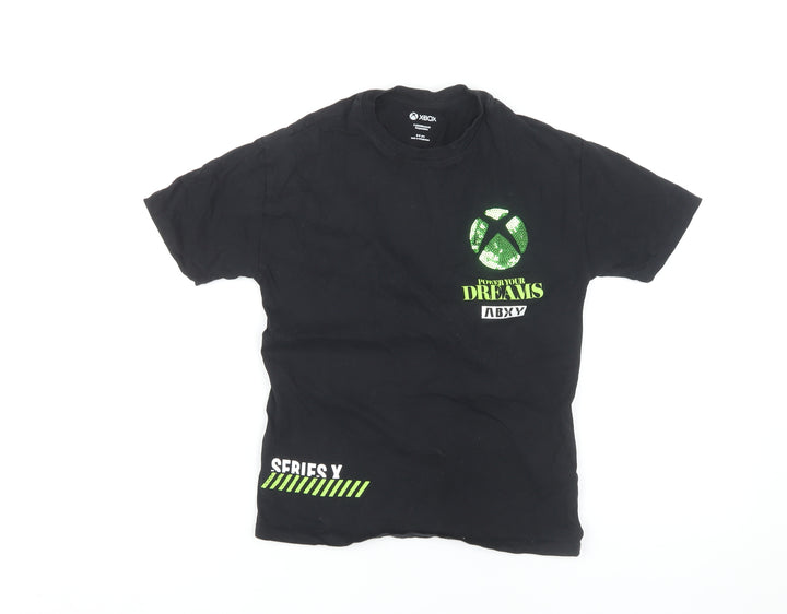 Marks and Spencer Boys Black Xbox T-Shirt, 8-9 Years, Graphic Print