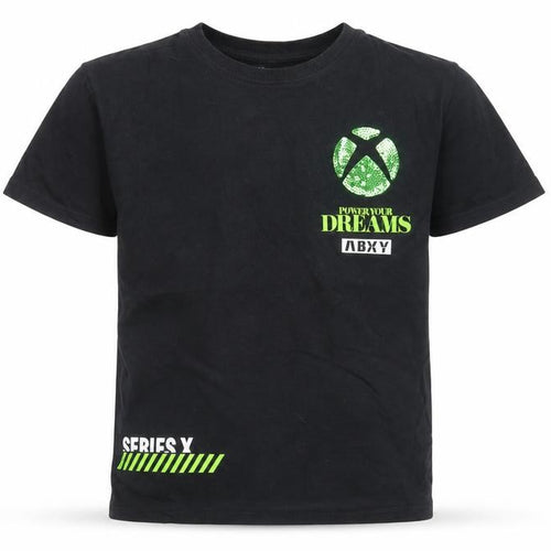 Marks and Spencer Boys Black Xbox T-Shirt, 8-9 Years, Graphic Print