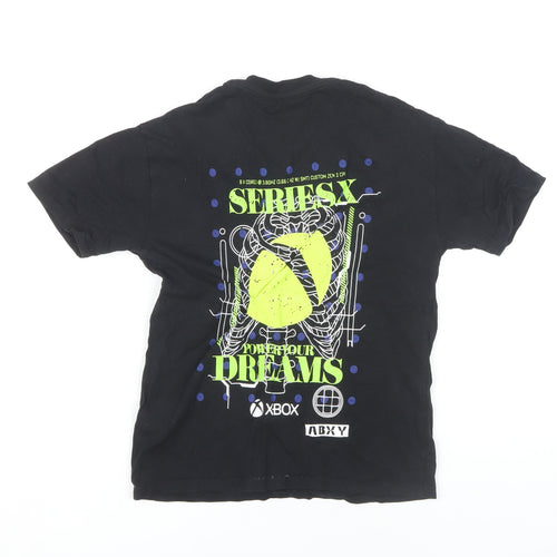 Marks and Spencer Boys Black Xbox T-Shirt, 8-9 Years, Graphic Print