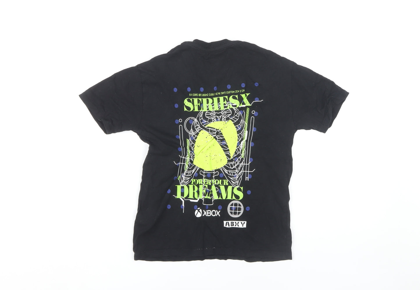 Marks and Spencer Boys Black Xbox T-Shirt, 8-9 Years, Graphic Print