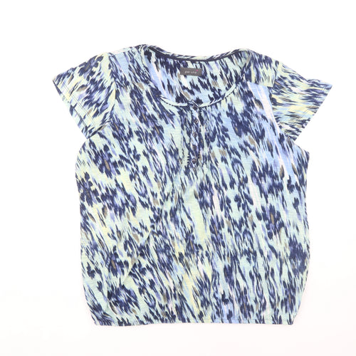 Marks and Spencer Women's Multicoloured Cap Sleeve Top