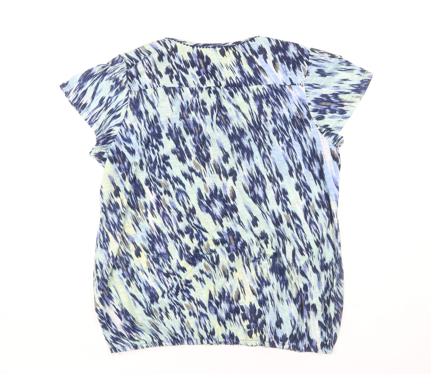 Marks and Spencer Women's Multicoloured Cap Sleeve Top