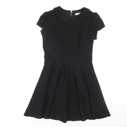 Red Herring Women's Black Fit & Flare Dress, Size 10