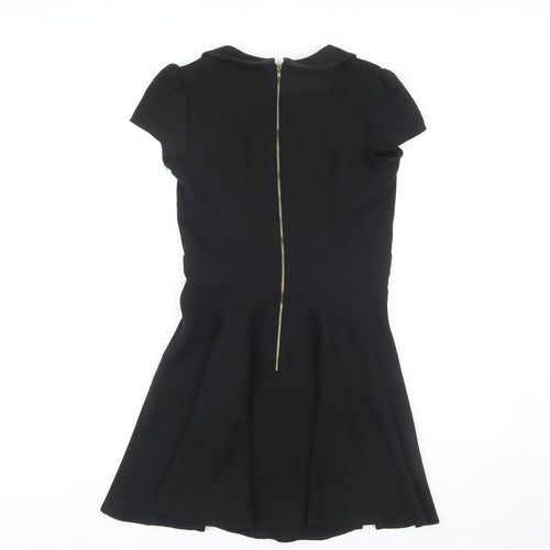 Red Herring Women's Black Fit & Flare Dress, Size 10