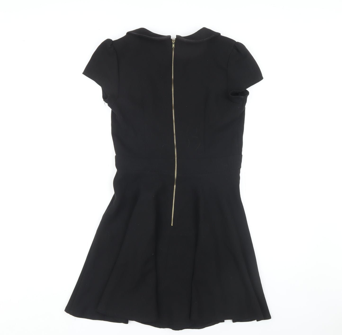 Red Herring Women's Black Fit & Flare Dress, Size 10