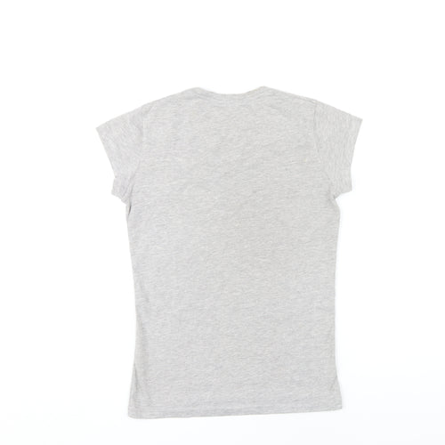Levi's Girls Grey Logo T-Shirt - Size S, Casual Style