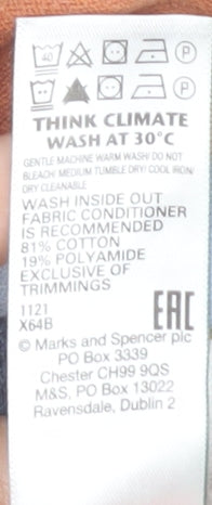 Marks and Spencer Men's Multicoloured Polo Shirt L