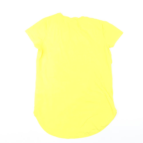 Yellow SpongeBob Short Sleeve Nightshirt, Size 12