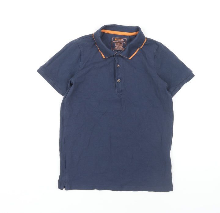 Mountain Warehouse Boys Blue Polo Shirt 9-10 Years