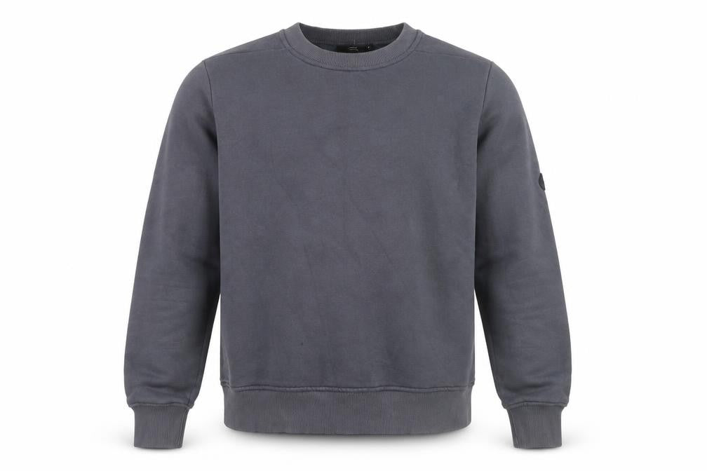 Front view of Jack & Jones Men's Blue Pullover Sweatshirt M