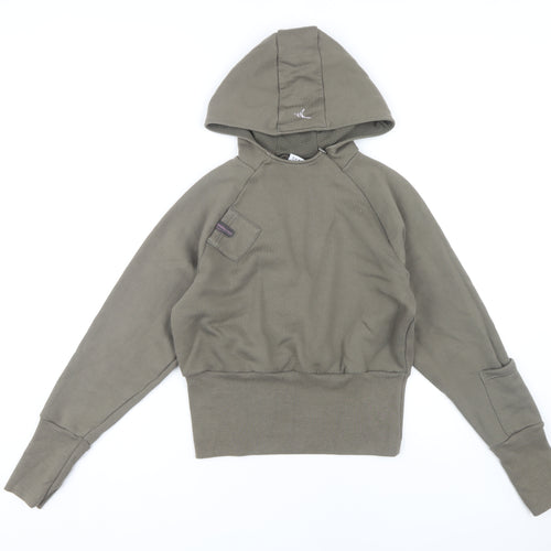 Domyos Unisex Khaki Hoodie Size 7 for Gym & Training