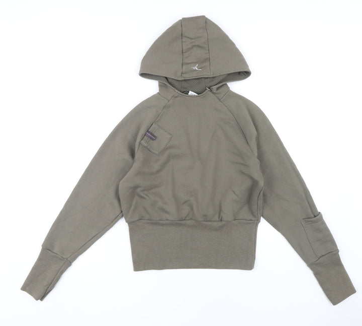 Domyos Unisex Khaki Hoodie Size 7 for Gym & Training