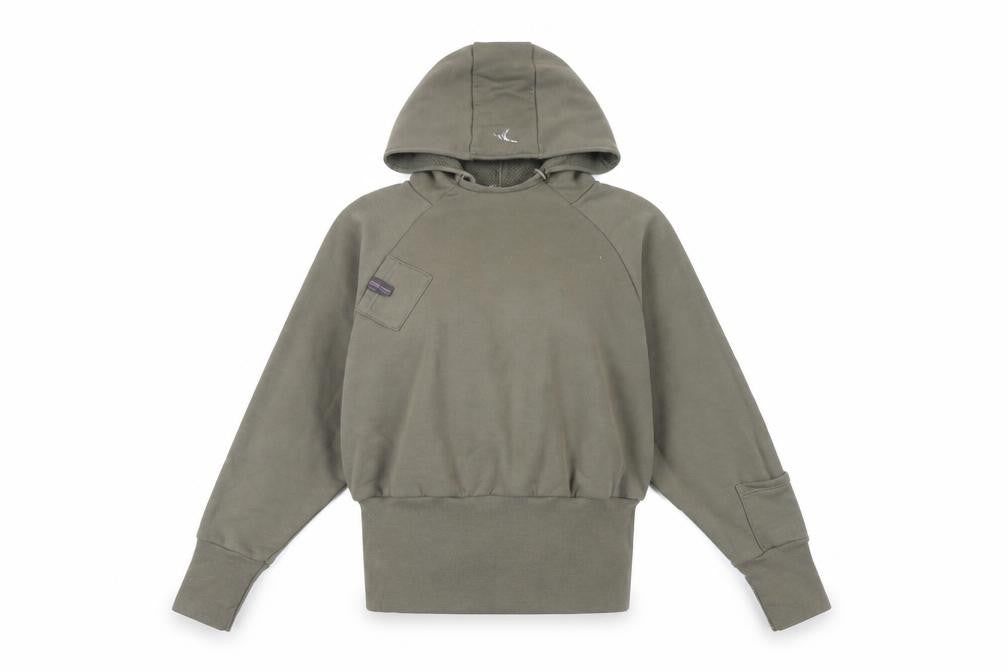 Domyos Unisex Khaki Hoodie Size 7 for Gym & Training