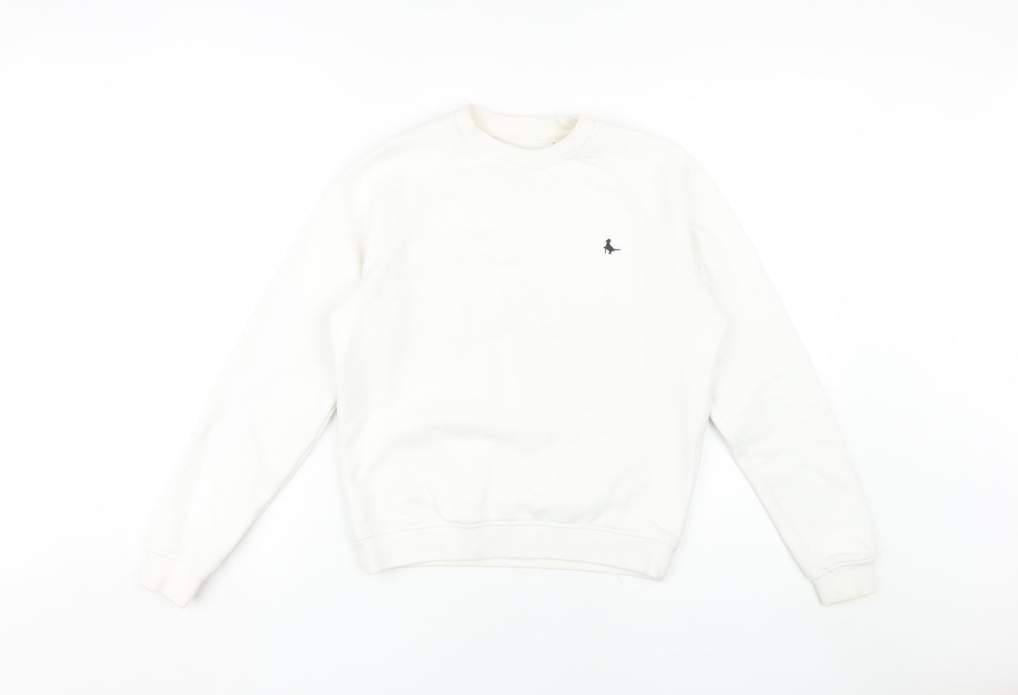 Jack Wills Women's White Pullover Sweatshirt Size 4