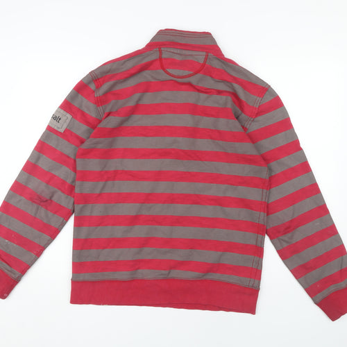 Seasalt Cornwall Men's Red Striped Sweatshirt Size S