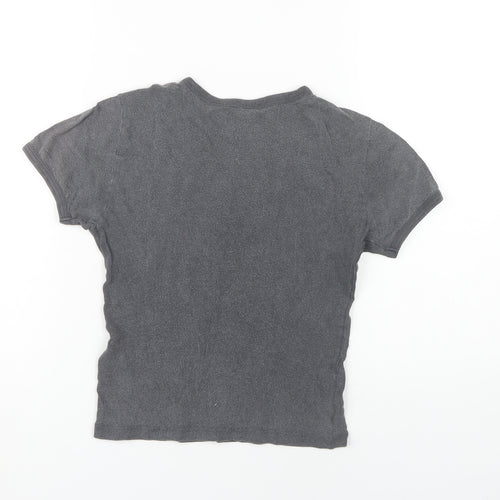 Urban Outfitters Grey Women's T-Shirt, Nature Graphic, S