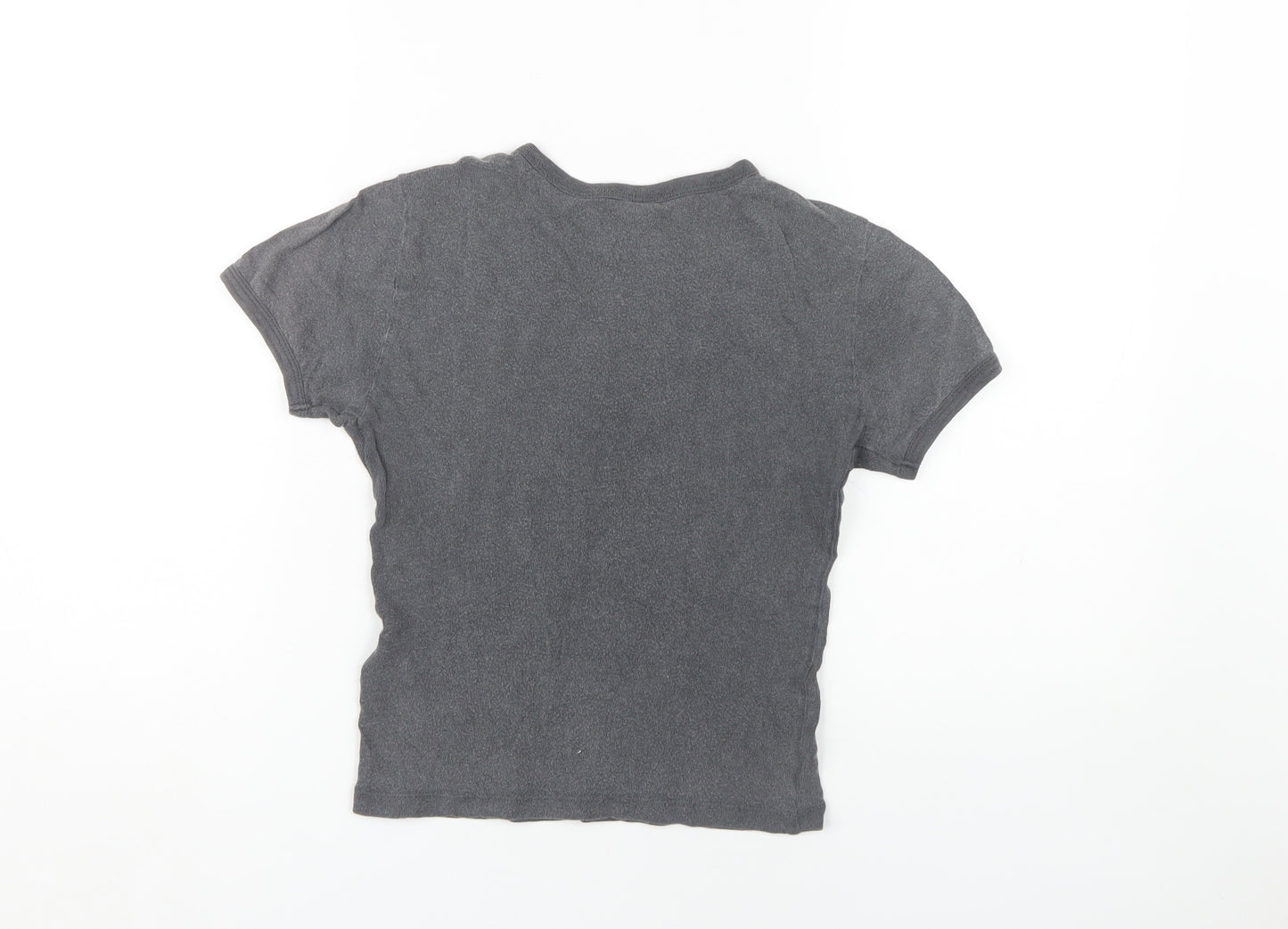 Urban Outfitters Grey Women's T-Shirt, Nature Graphic, S