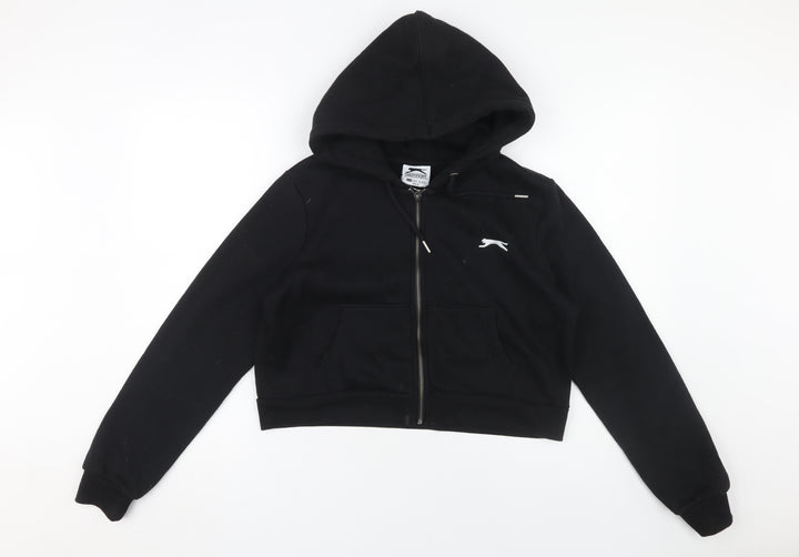 Slazenger Women's Black Full Zip Hoodie Size 10
