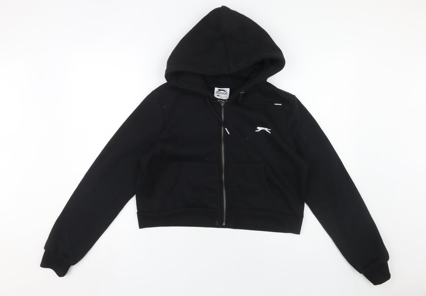 Slazenger Women's Black Full Zip Hoodie Size 10