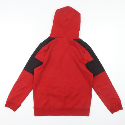 C&A Boys Red Pullover Hoodie - Christmas Style 11-12 Years