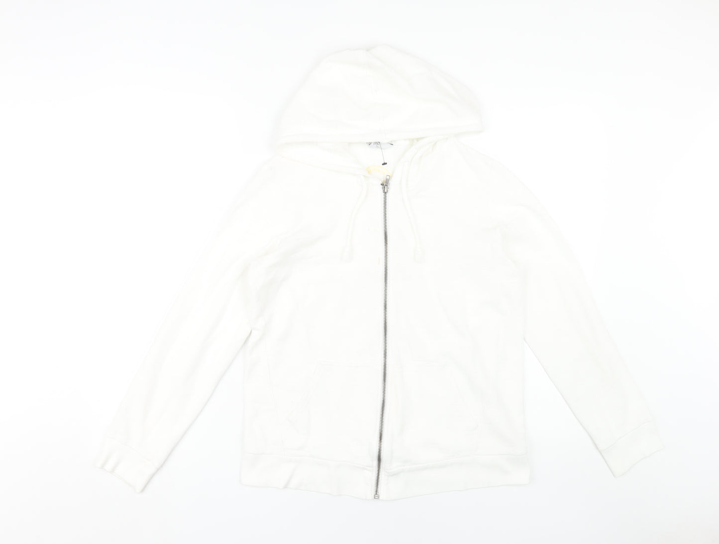 Next White Full Zip Women's Hoodie Size 12