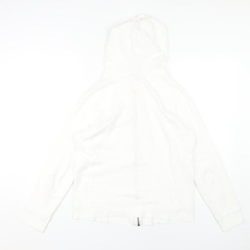 Next White Full Zip Women's Hoodie Size 12